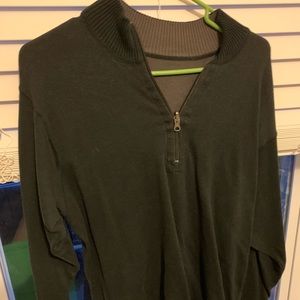 Half zip pull Over sweater